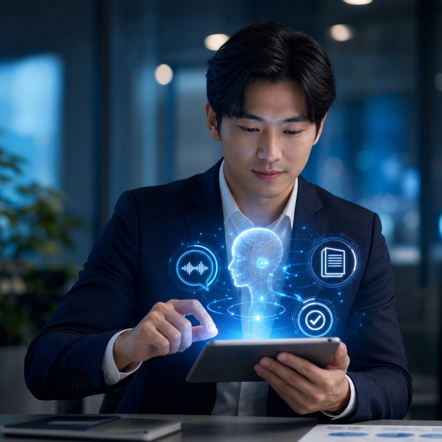AI 智能助理協助客服對話、文件草擬與人工核准